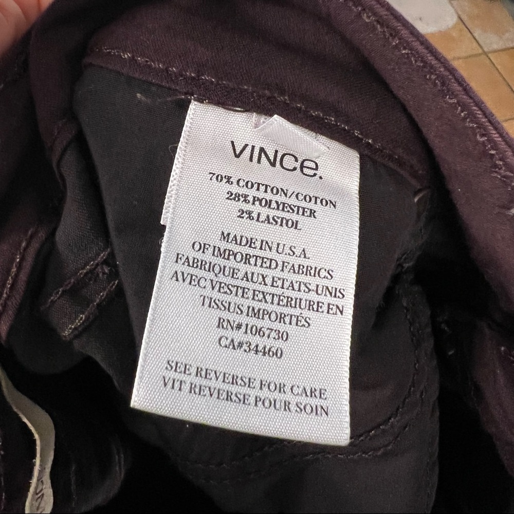 Vince | Calgary Jeans Skinny Ankle Zip - Picture 9 of 10